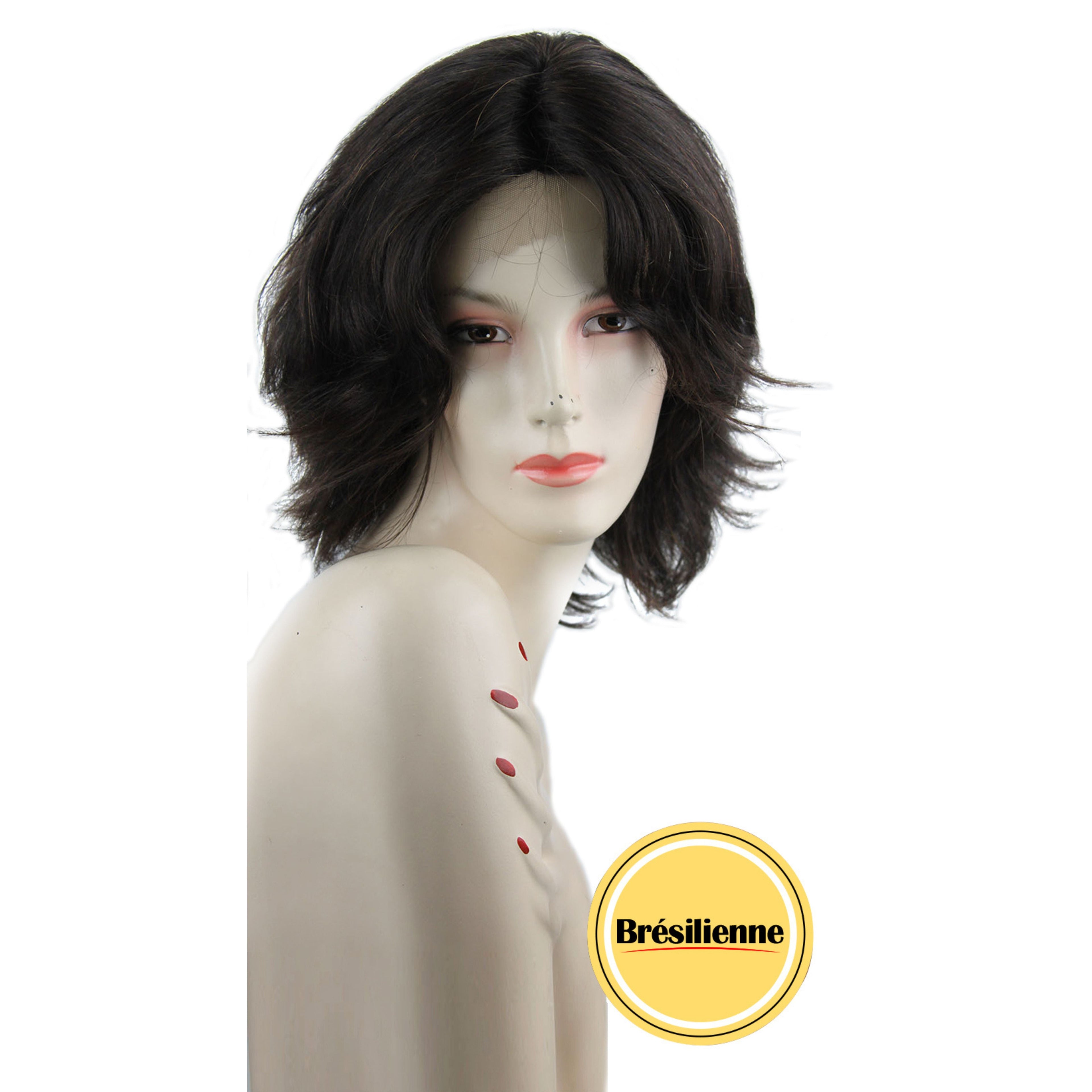 peluca naturl pelo human brasilena a 4