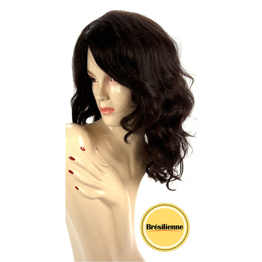 peluca naturl pelo human brasilena a 2