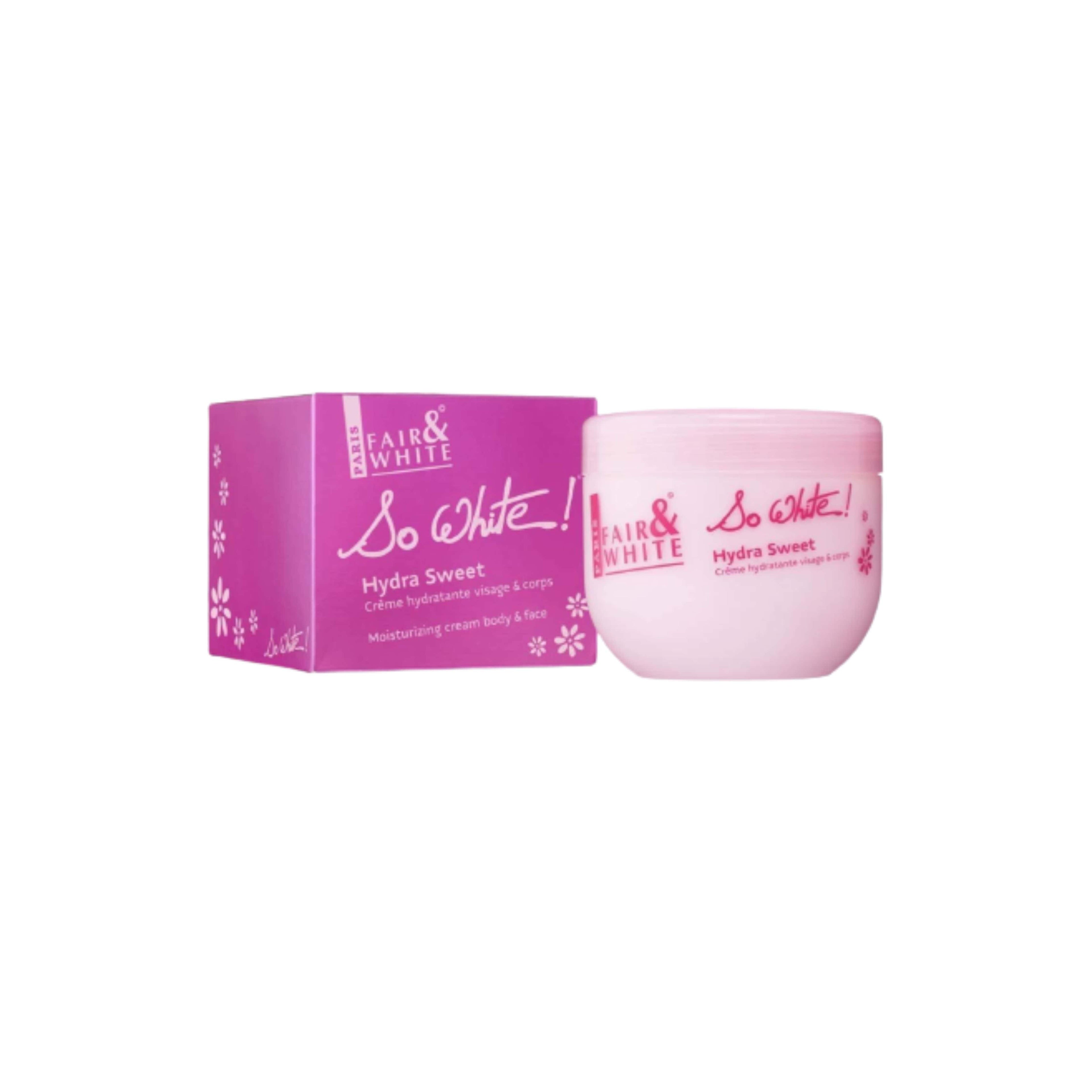 crema so white hydra sweet moisturizing cream fair white 400ml
