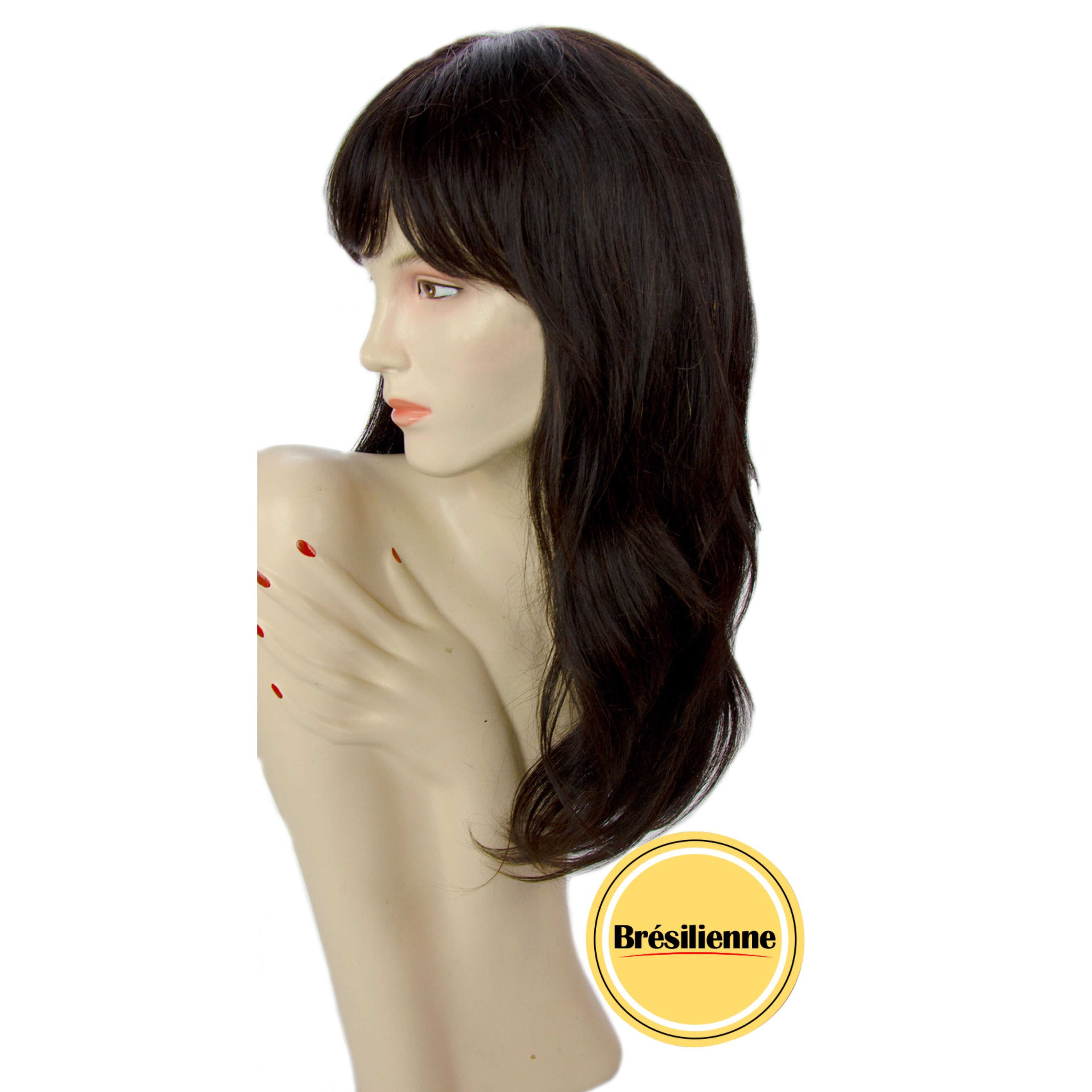 peluca naturl pelo human brasilena 18