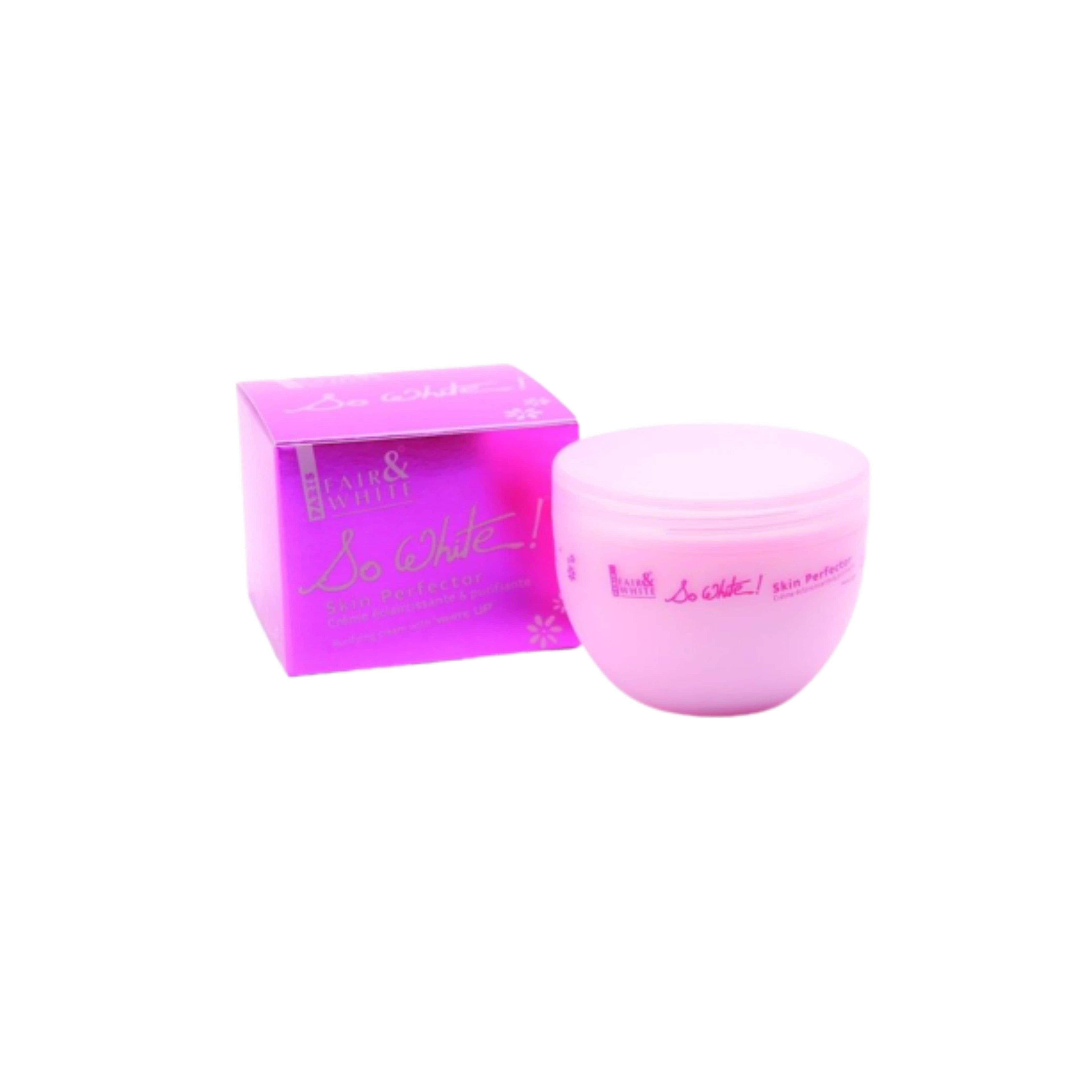 fair white so white skin perfector purifying cream 250 ml