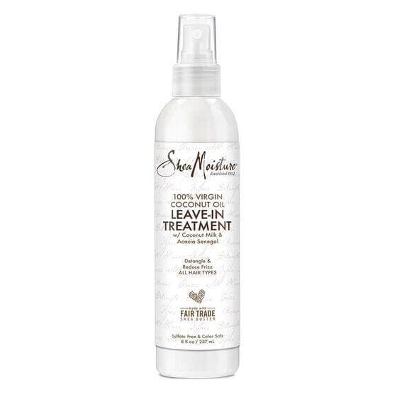 100 virgin coconut oil leave in treatment shea moisture