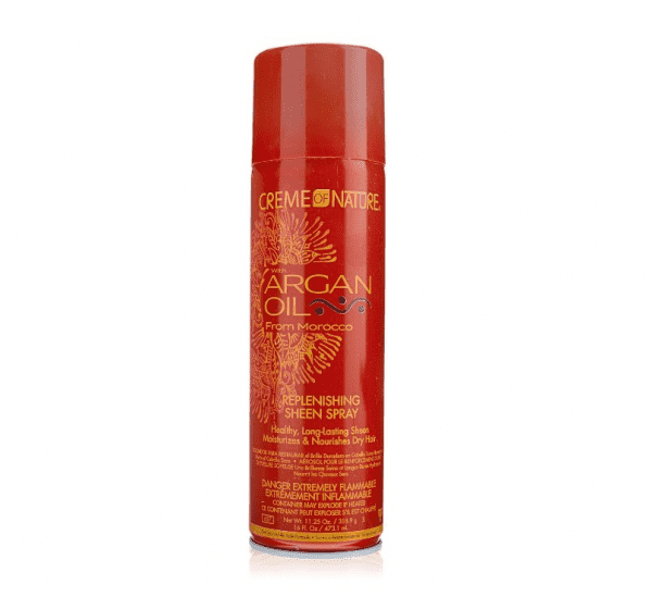 argan oil repelnshing sheen spray creme of nature 11 25 oz