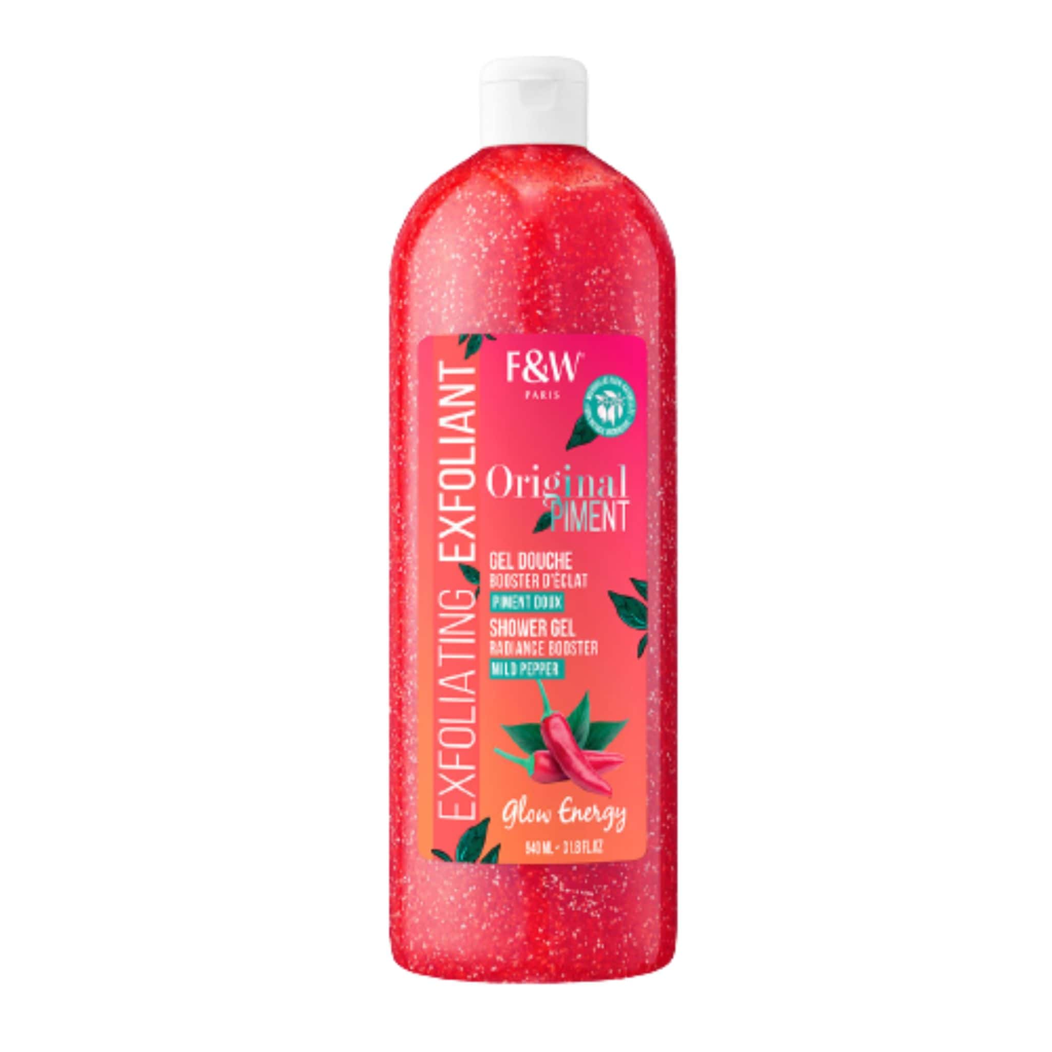 fair and white original piment exfoliating exfoliant shower gel 940ml