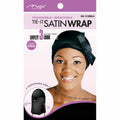 you tie satin wrap cap black 2139 magic collection