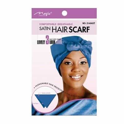 satin hair scarf 2146bla magic collection
