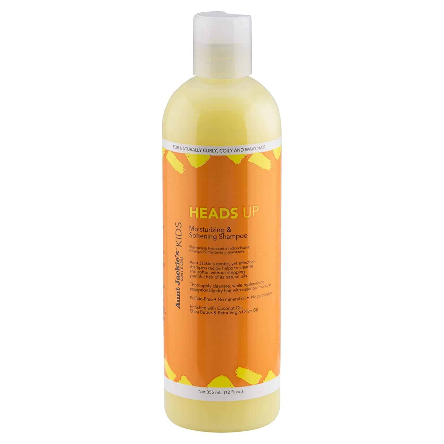 heads up moisturizing softening shamoo aunt jackies 12 oz