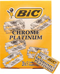 cuchilla afeitar bic chrome platinum 100 unidades
