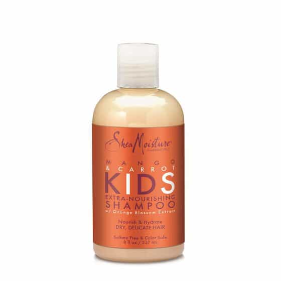 mango carrot kids extra nourishing shampoo shea moisture 8 oz