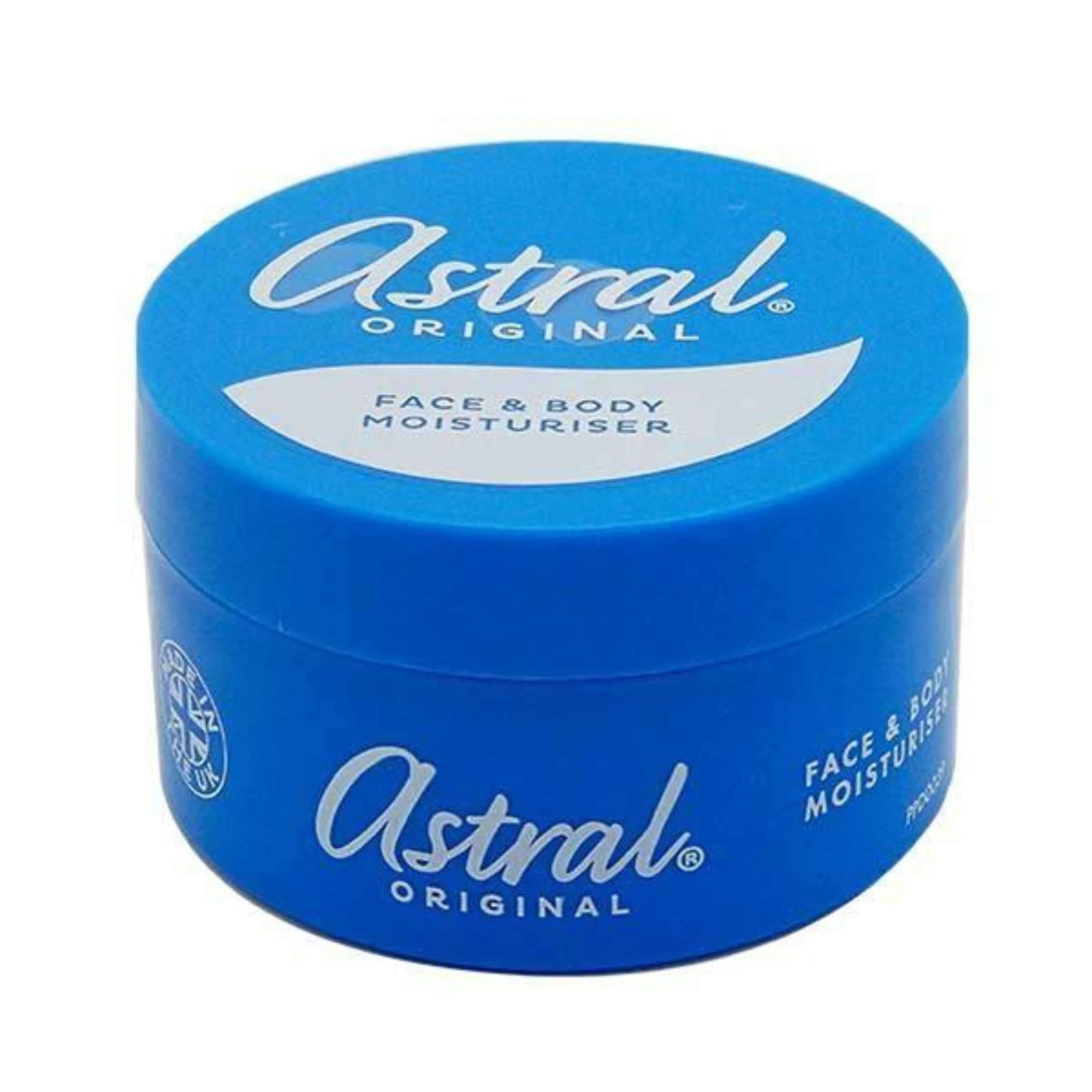 astral intensive face body moisturiser cream 50ml