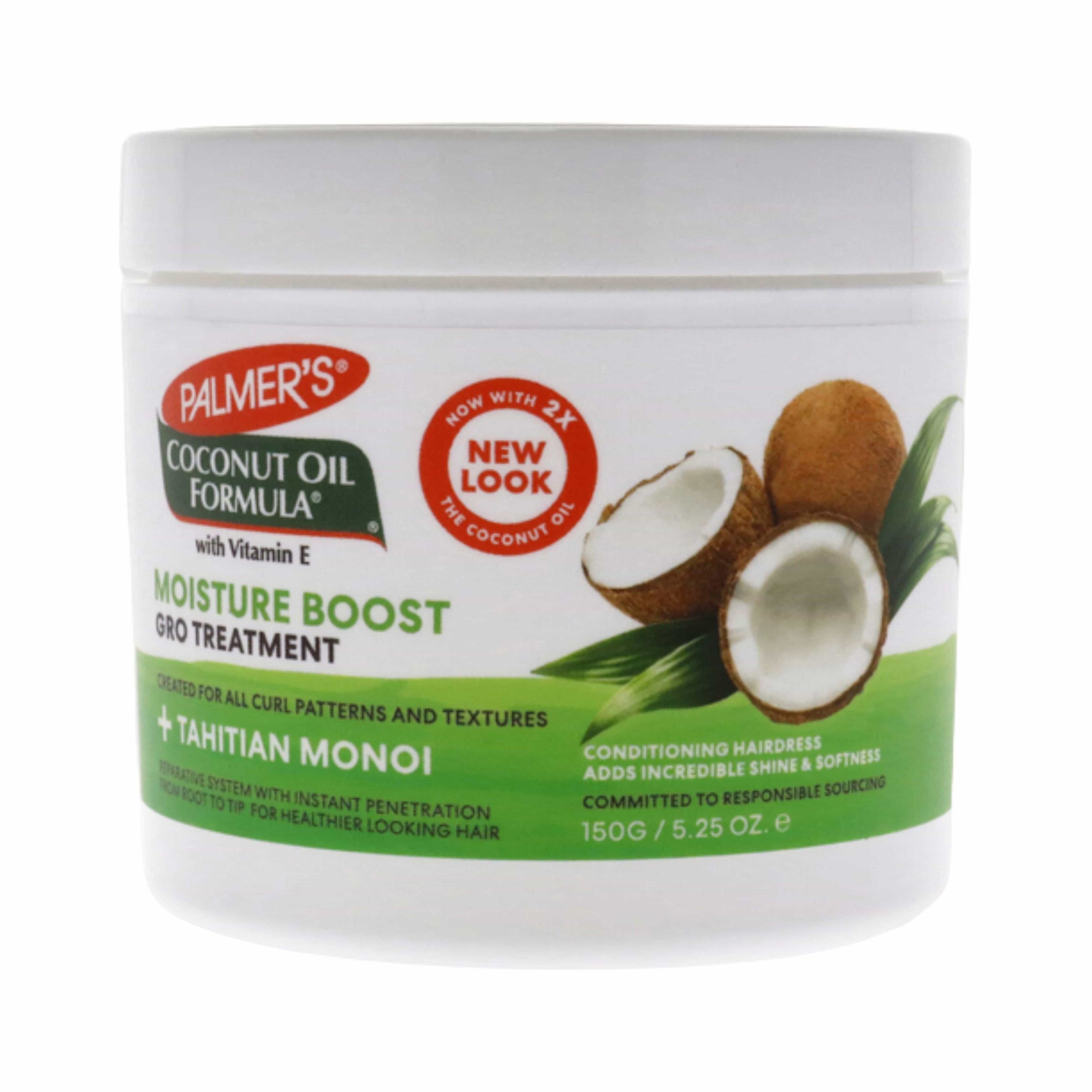 crema crecermiento coconut oil moisture gro hairdress palmers 150g