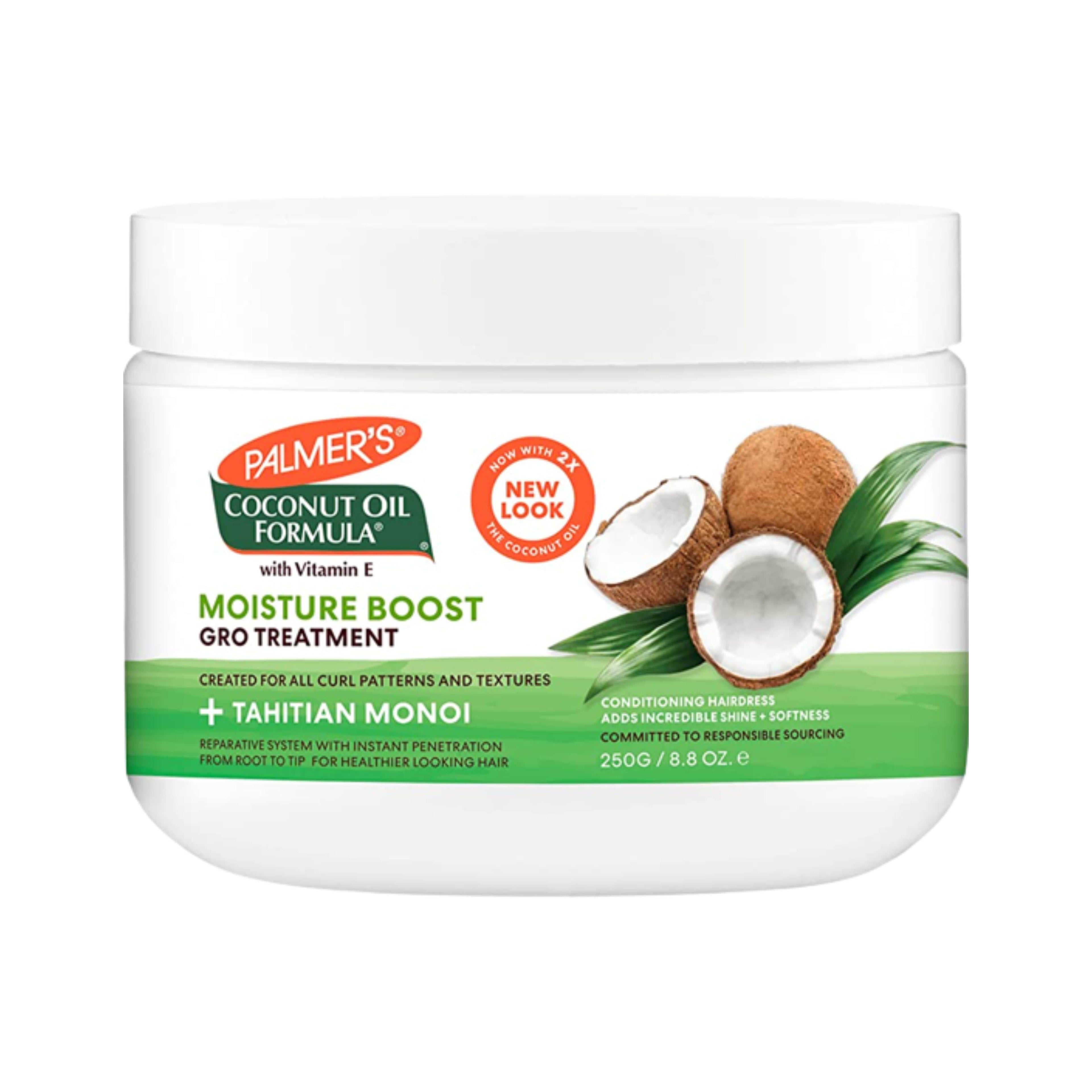 crema crecermiento coconut oil moisture gro hairdress palmers 250g