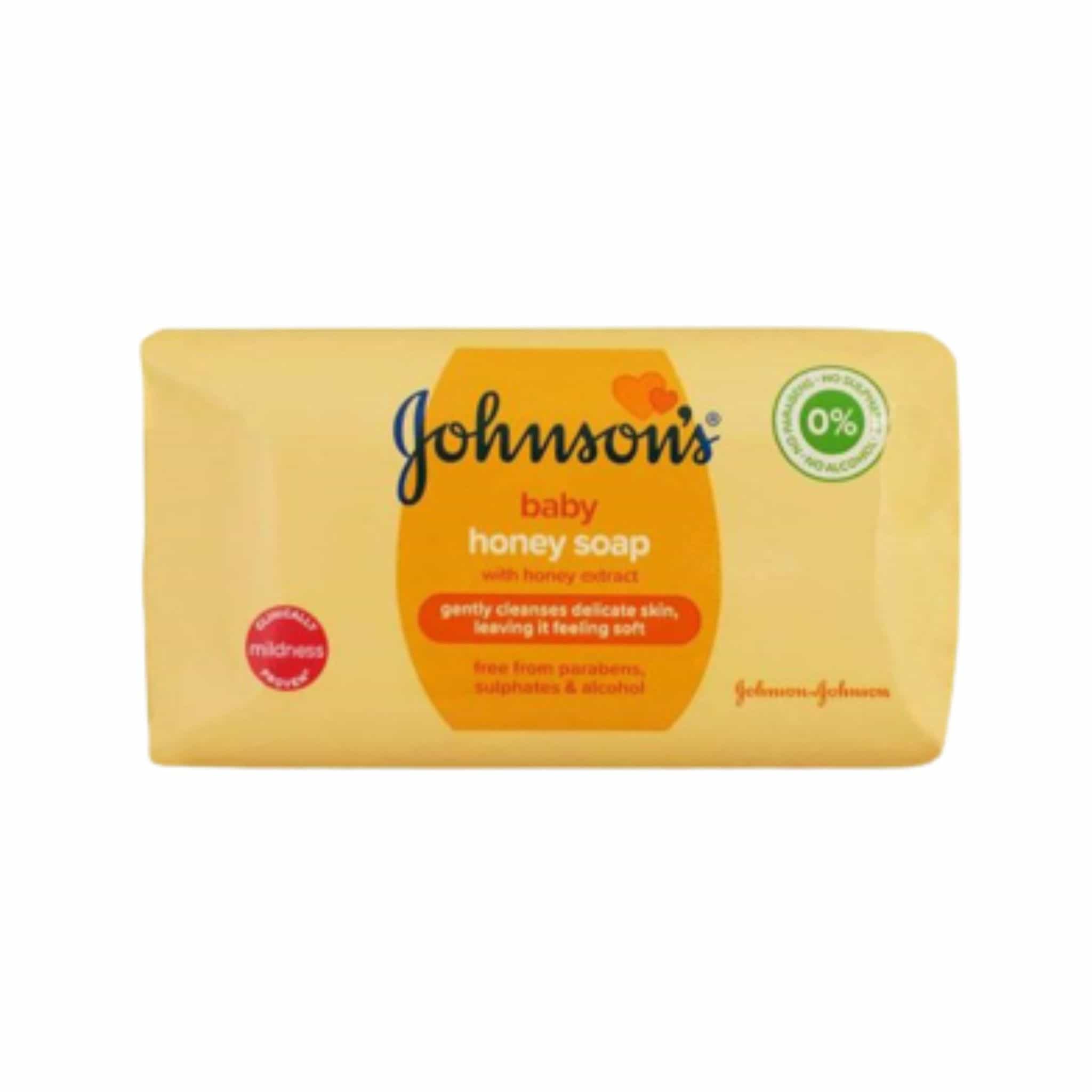 johnsons baby honey soap 100g