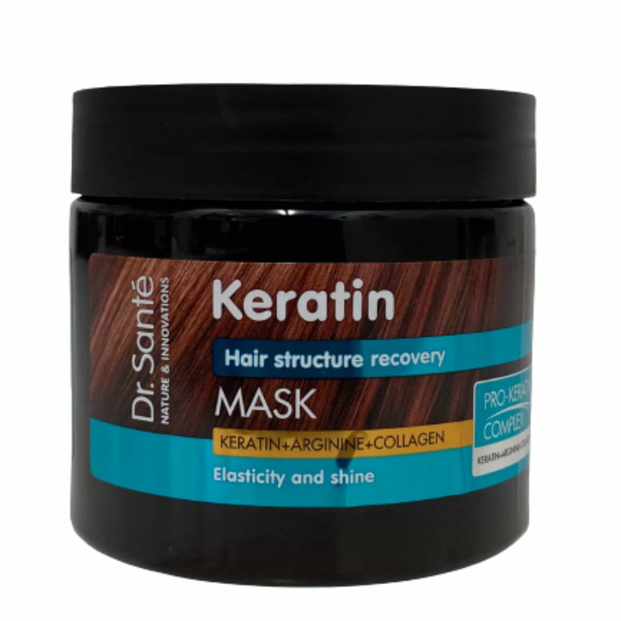 mascarilla keratina regeneradora y nutritiva dr sante keratin 300 ml