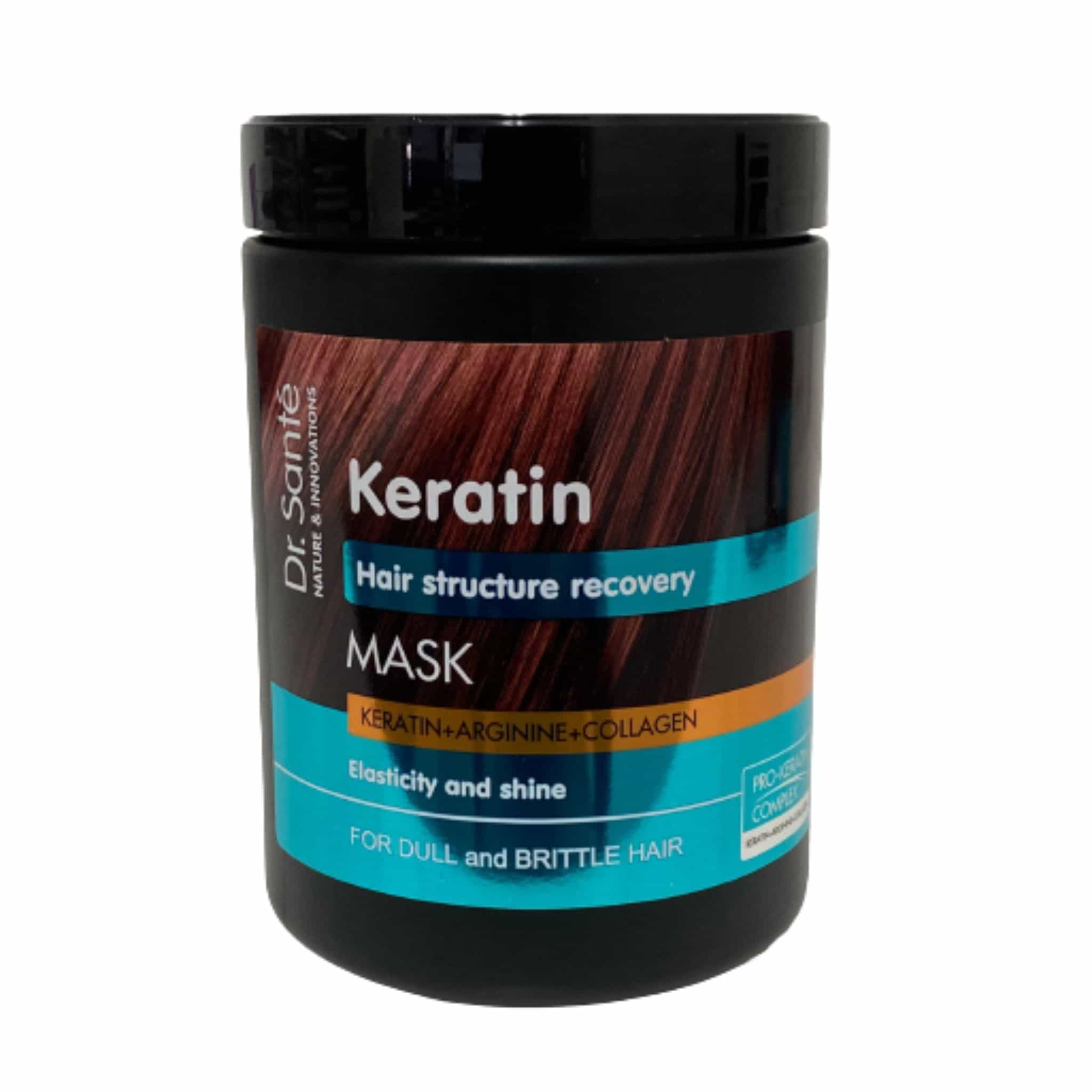 mascarilla keratina regeneradora y nutritiva dr sante keratin 1 000 ml