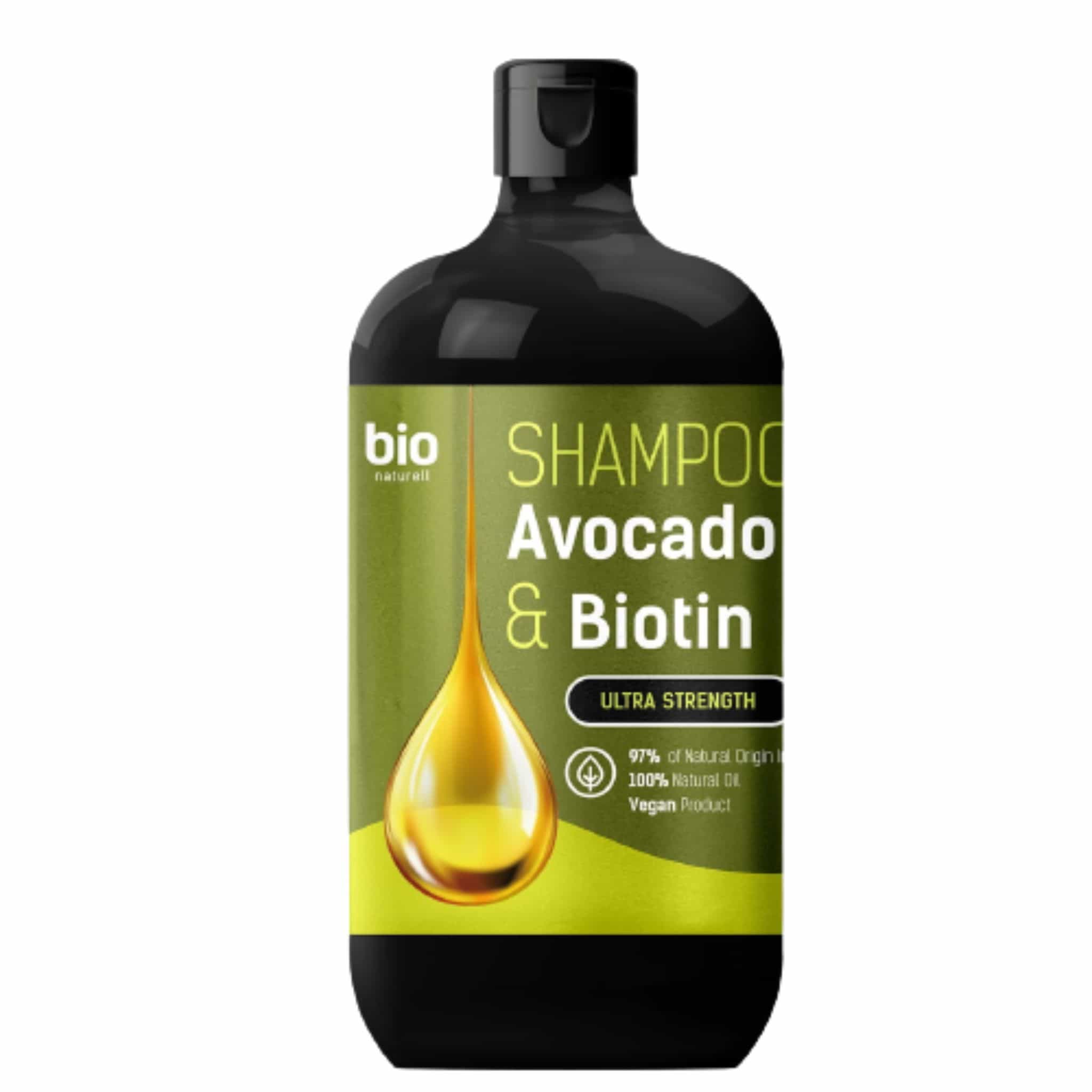 bio naturell shampoo ultra strenght avocado biotin 946ml