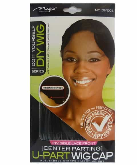 gorro center part u part wig cap diyoo4 magic collection