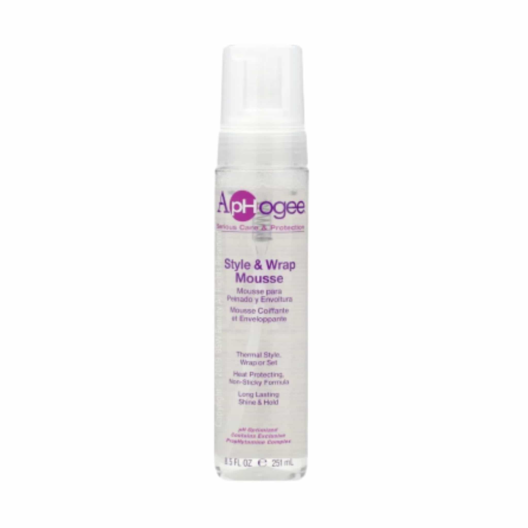aphogee style wrap mousse 251ml