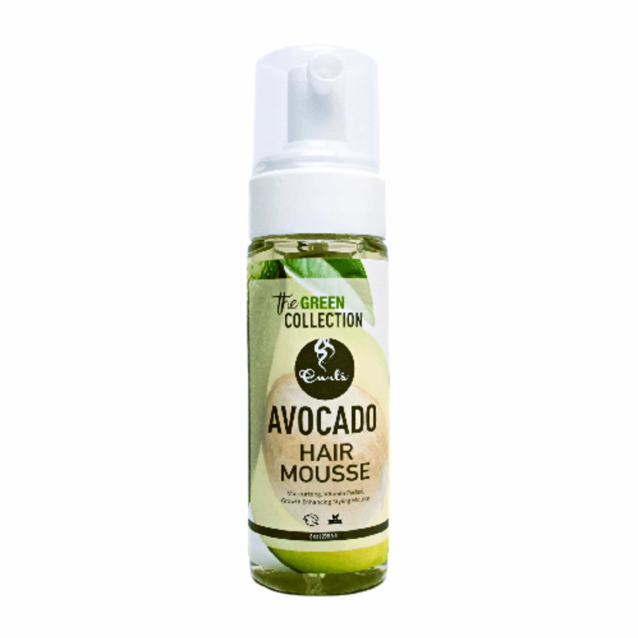 avocado hair styling mousse 8 oz