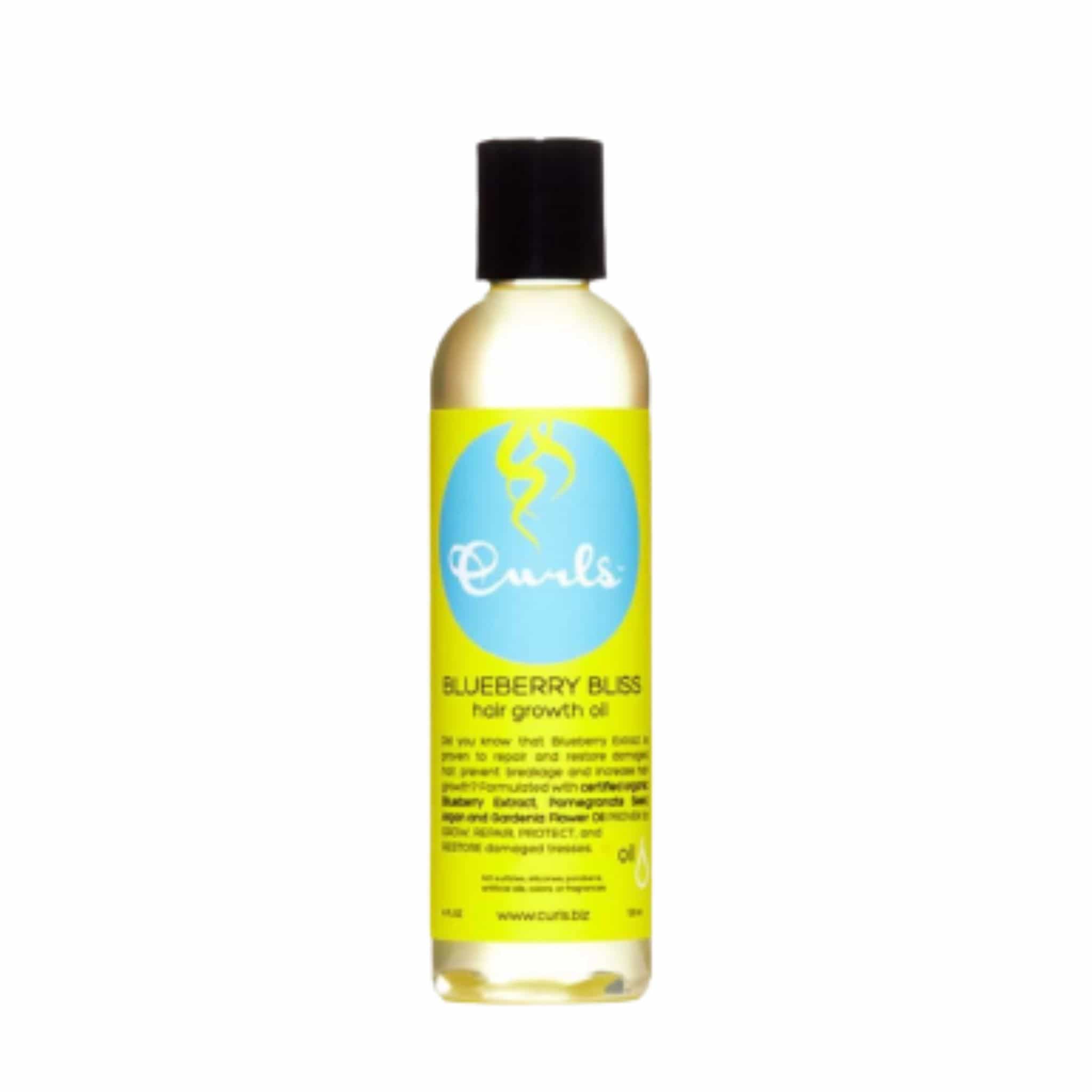 blueberry bliss hair growth oil curls 4 oz