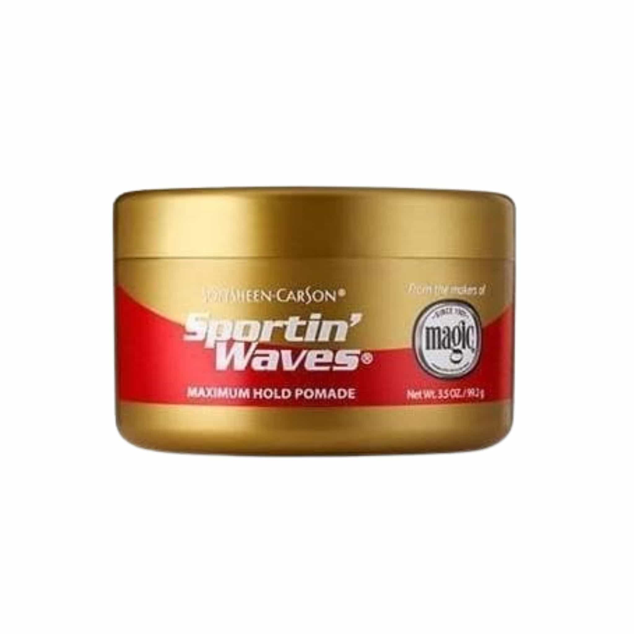 sportin waves maximum hold gel pomade magic 3 5 oz
