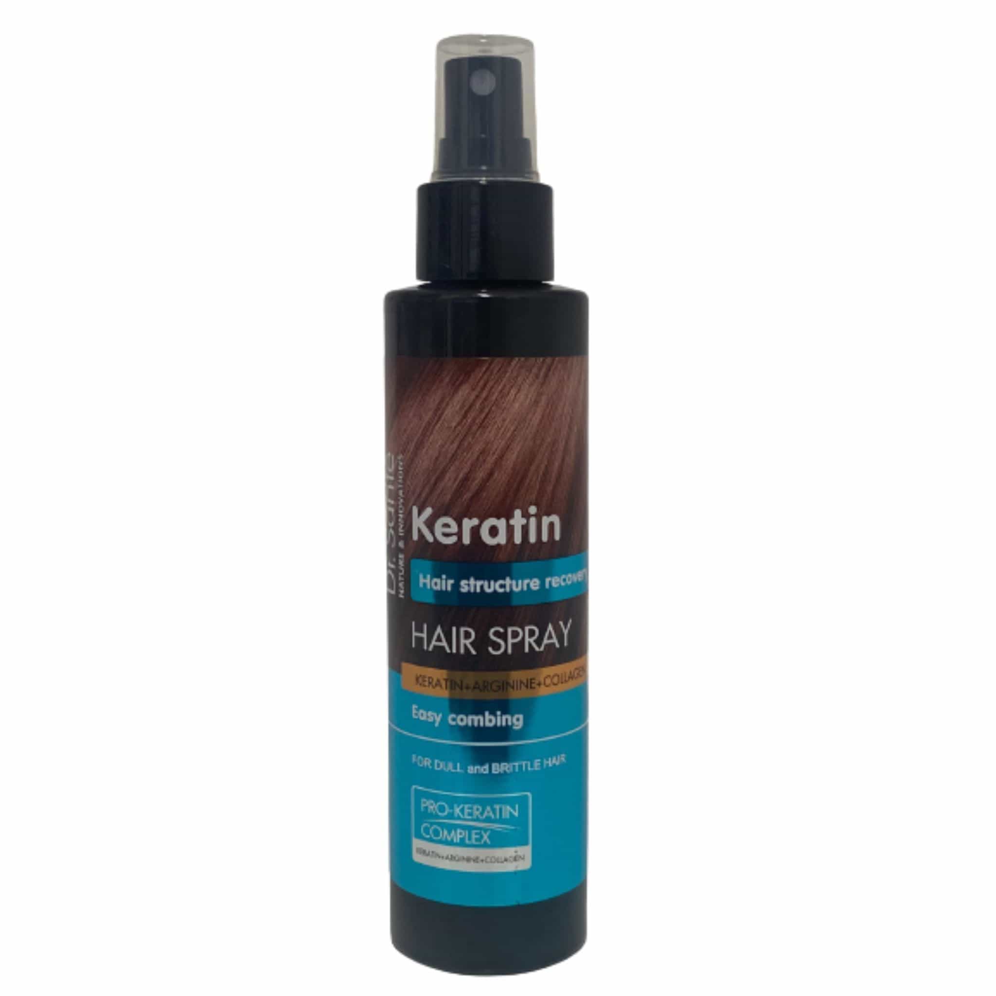 spray keratina regeneradorpara cabello quebadizo sin brillo keratin spray dr sante 150 ml