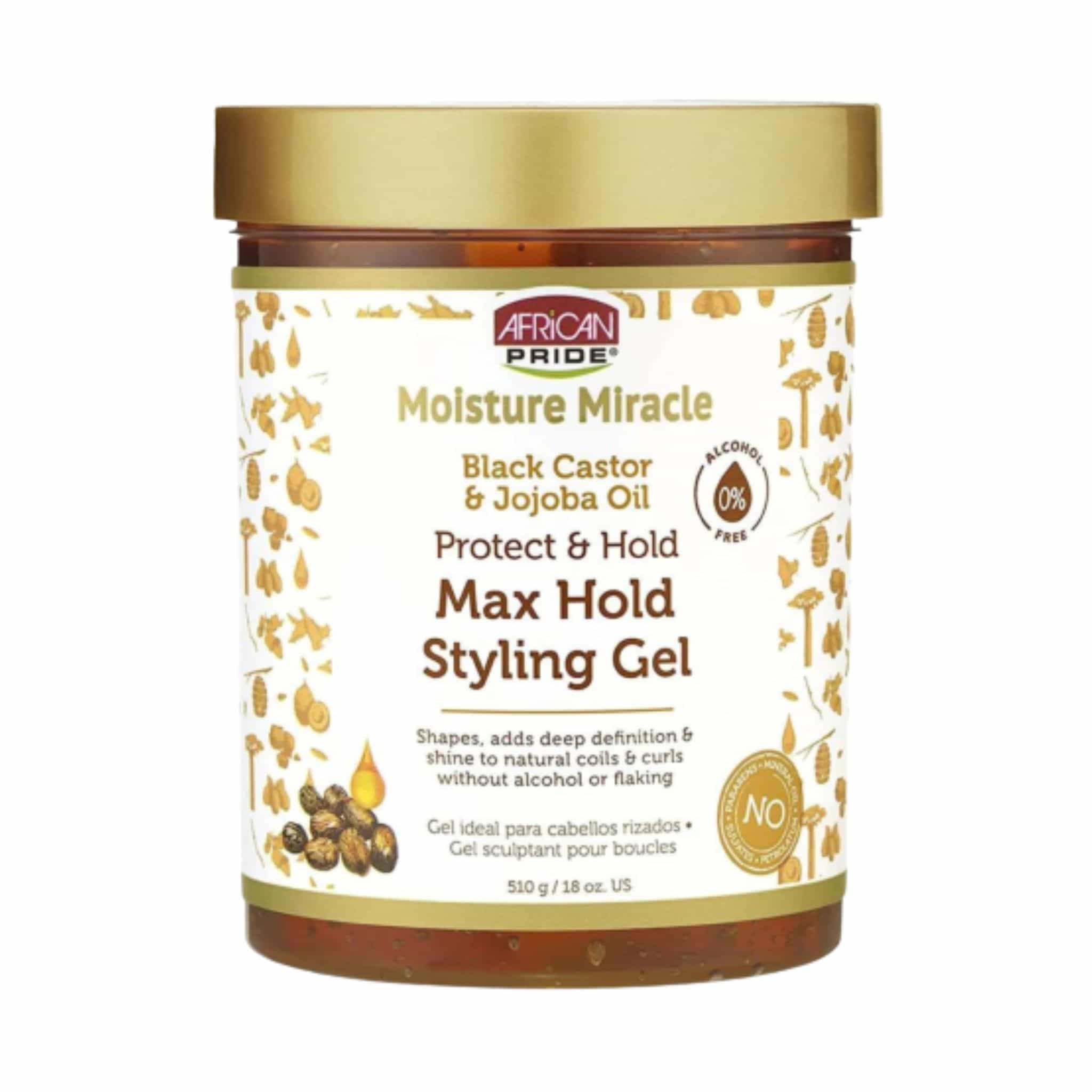 african pride moisture miracle max hold styling gel 18oz