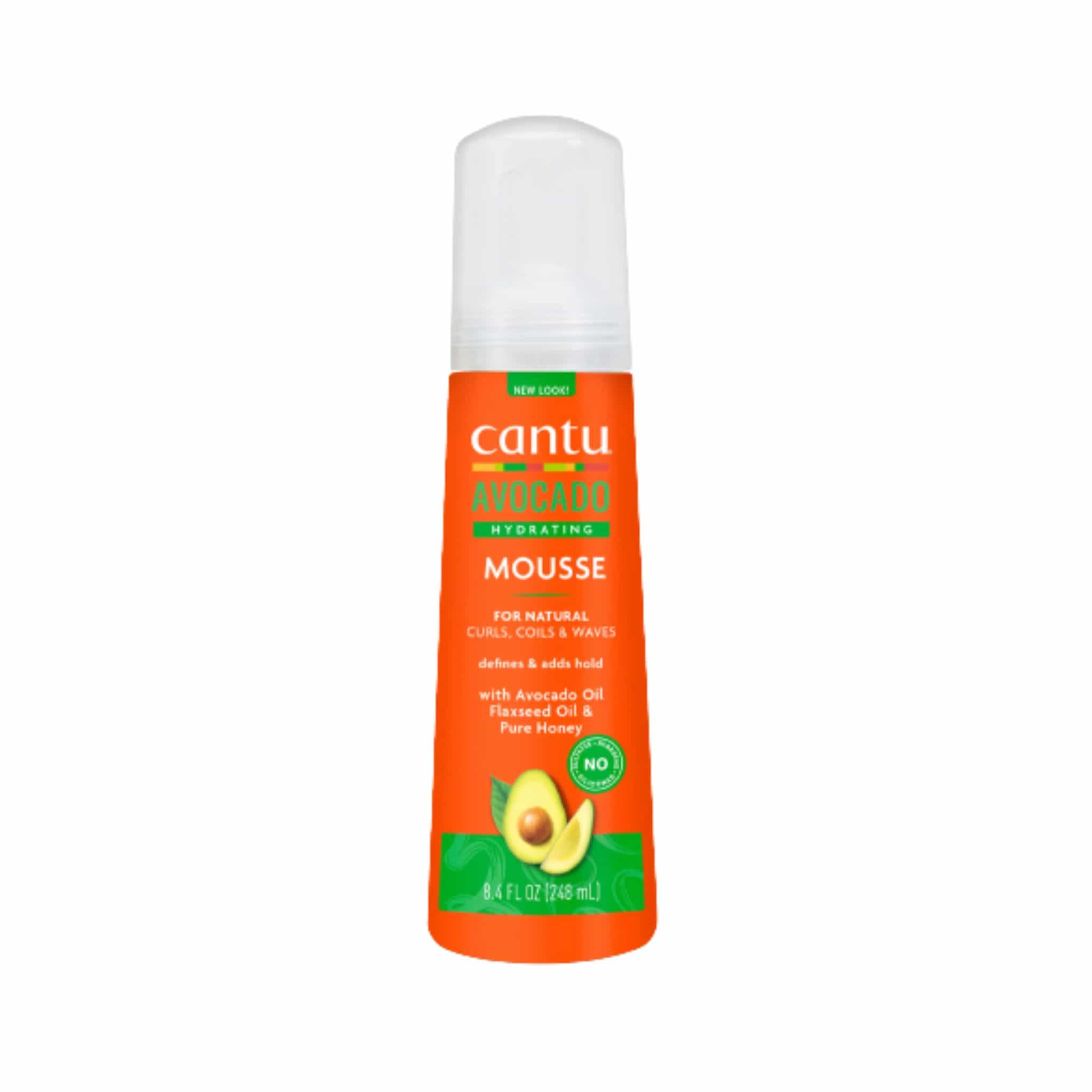 cantu avocado hydrating styling mousse 248ml