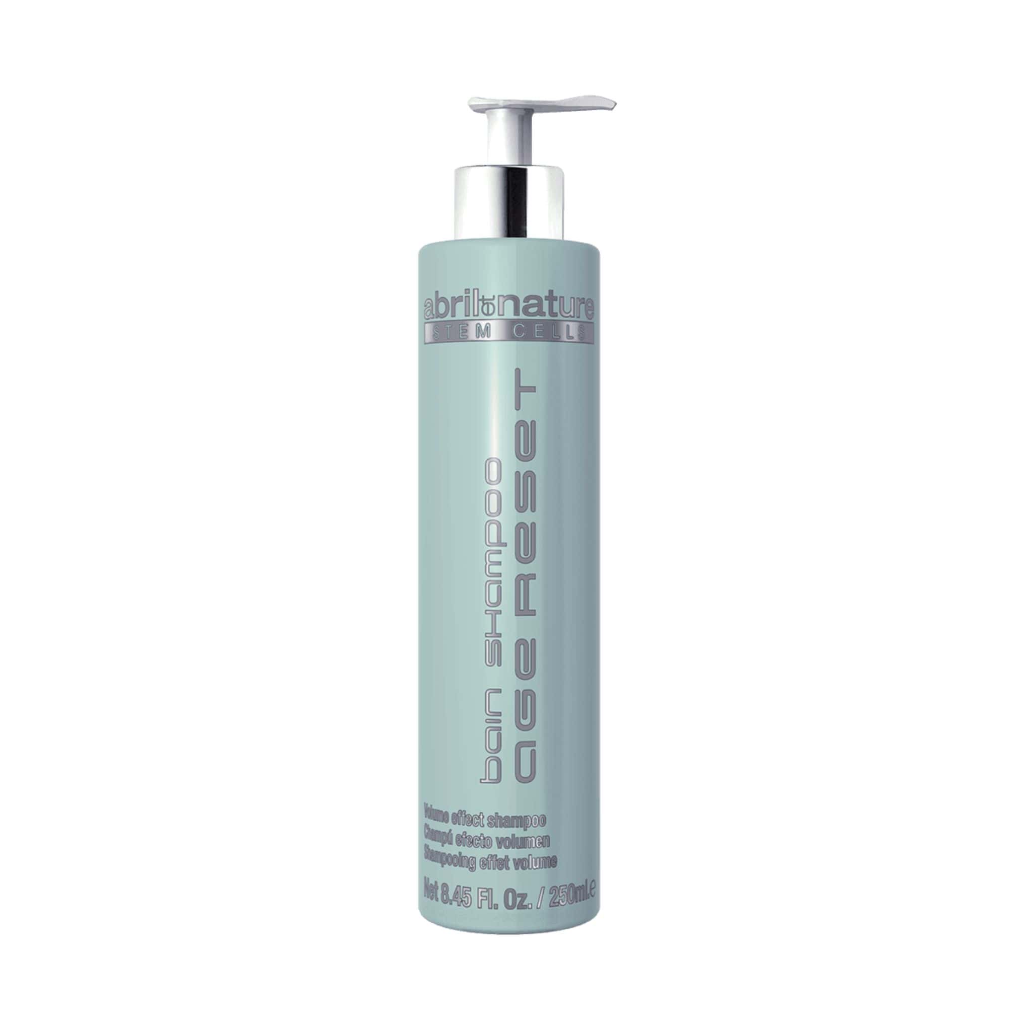 champu vegan efecto volumen bain shampoo age reset abril et nature 250 ml