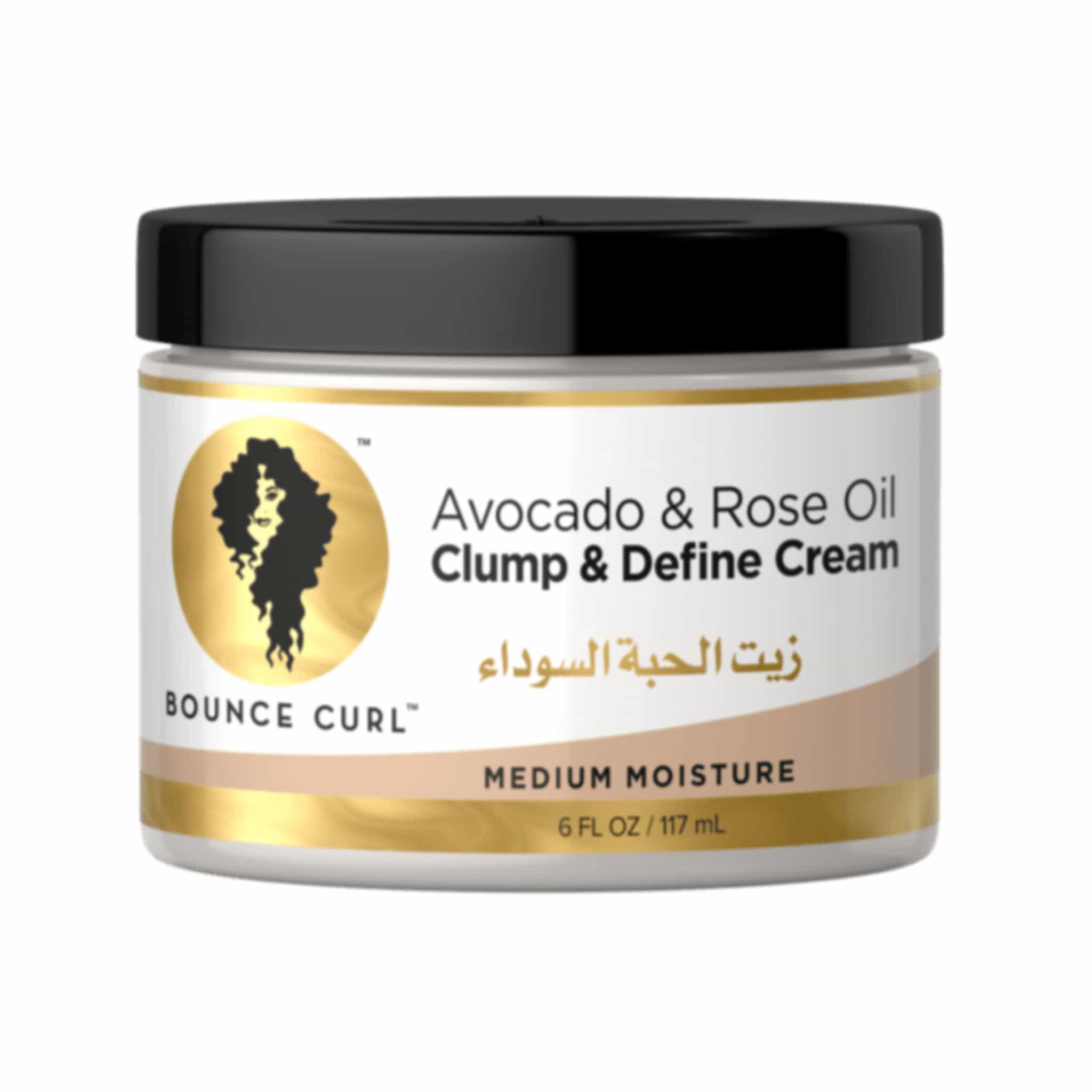avocado rose oil clump define cream bounce curl 6fl oz