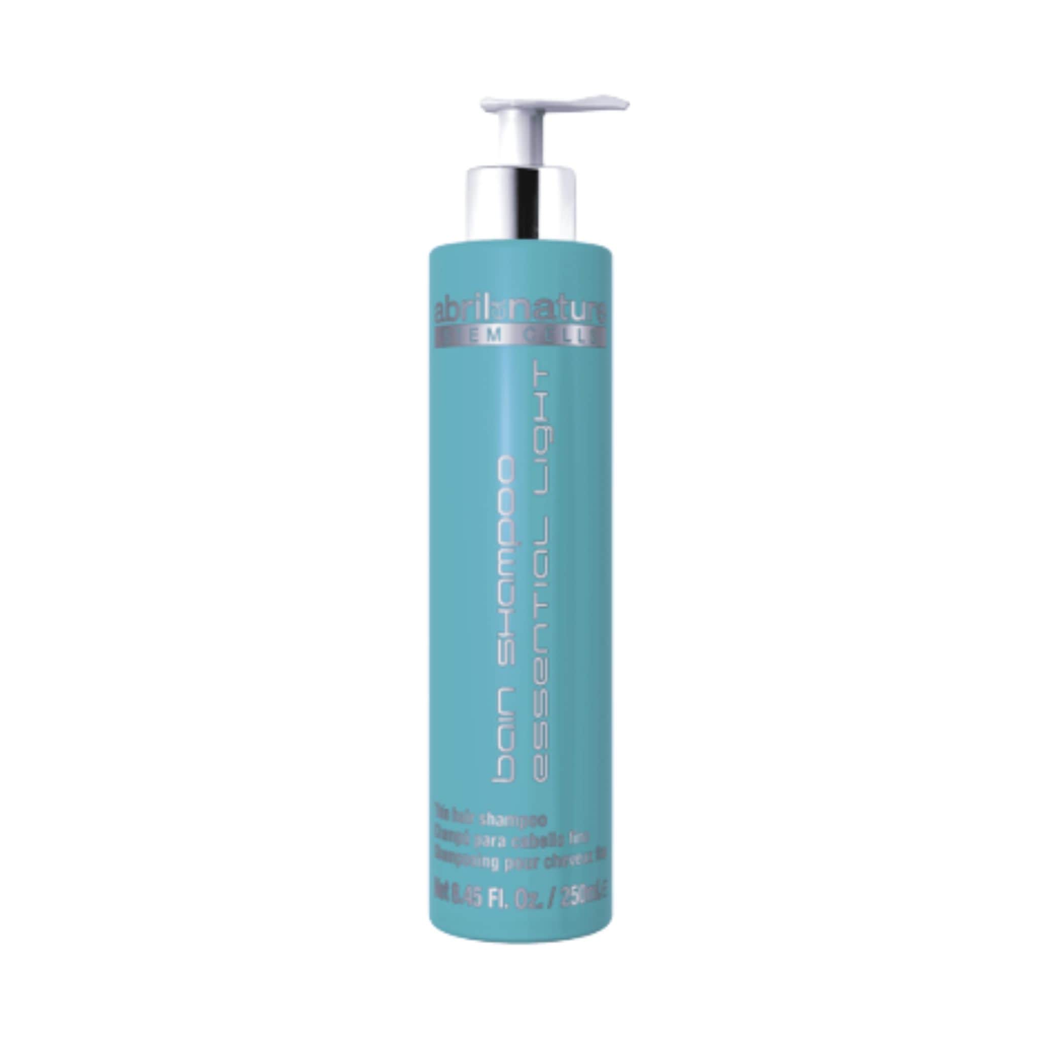 champu vegan para cabello fino bain shampoo essential light abril et nature 250 ml