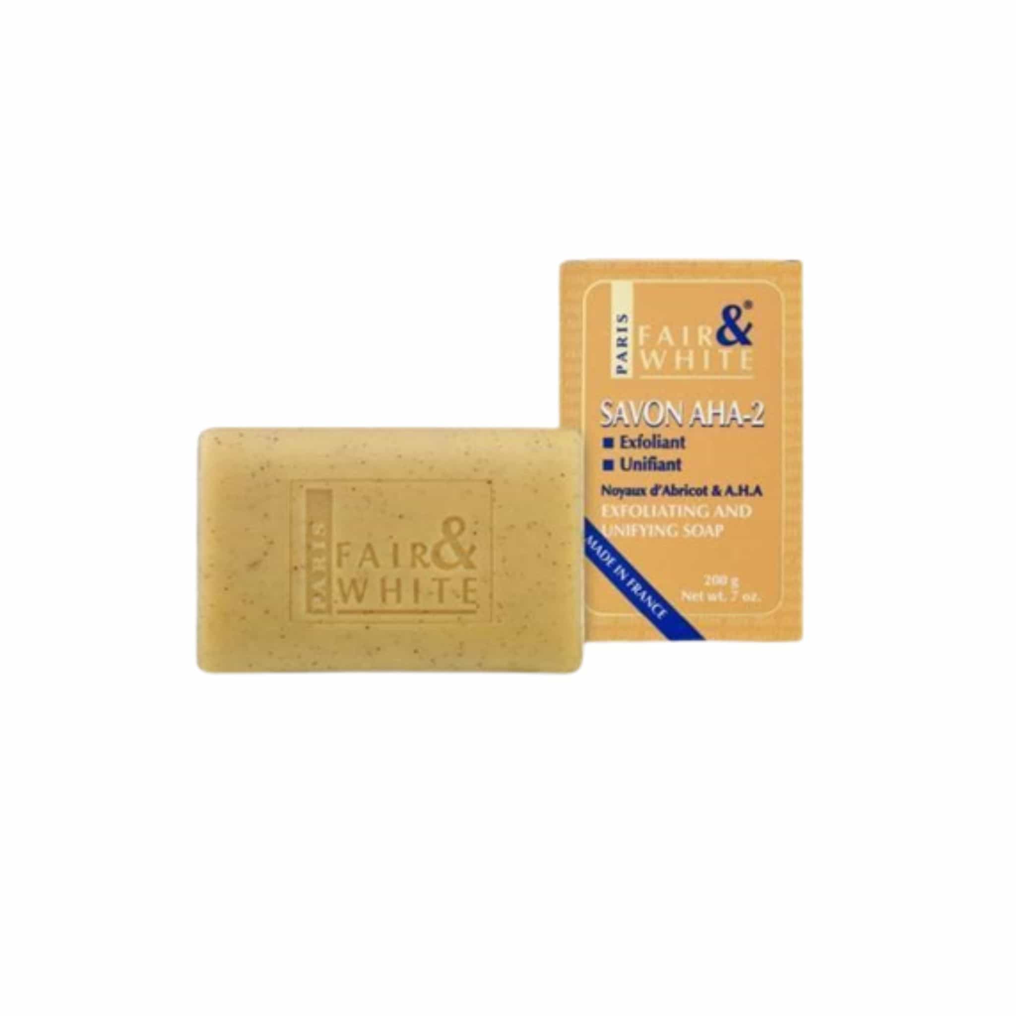 jabon aha exfoliating soap original fair white 200g