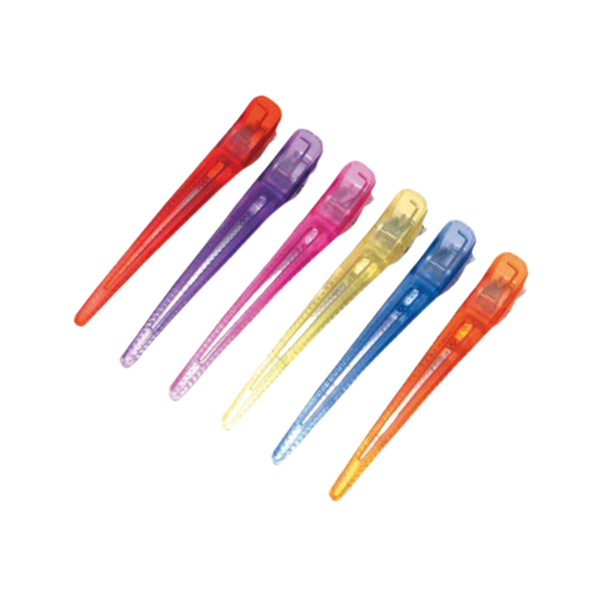 eurostil b 6 pinzas peq metal plastico colores
