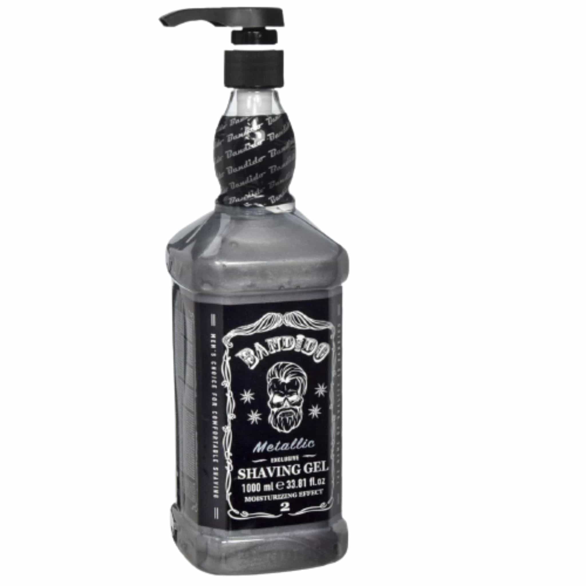 bandido gel de afeitar 2 metallic 1000ml