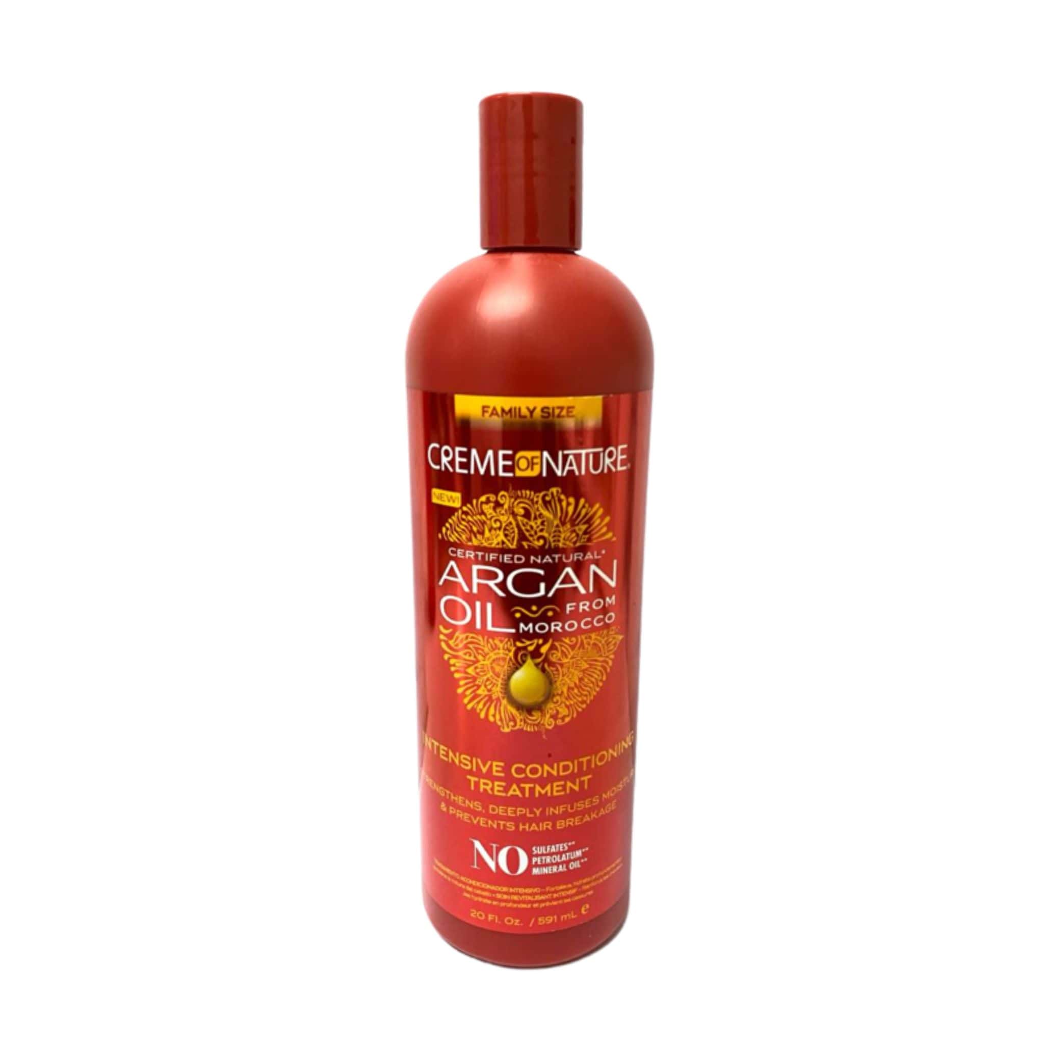 creme of nature argan oil intensive conditioning treatment 591ml