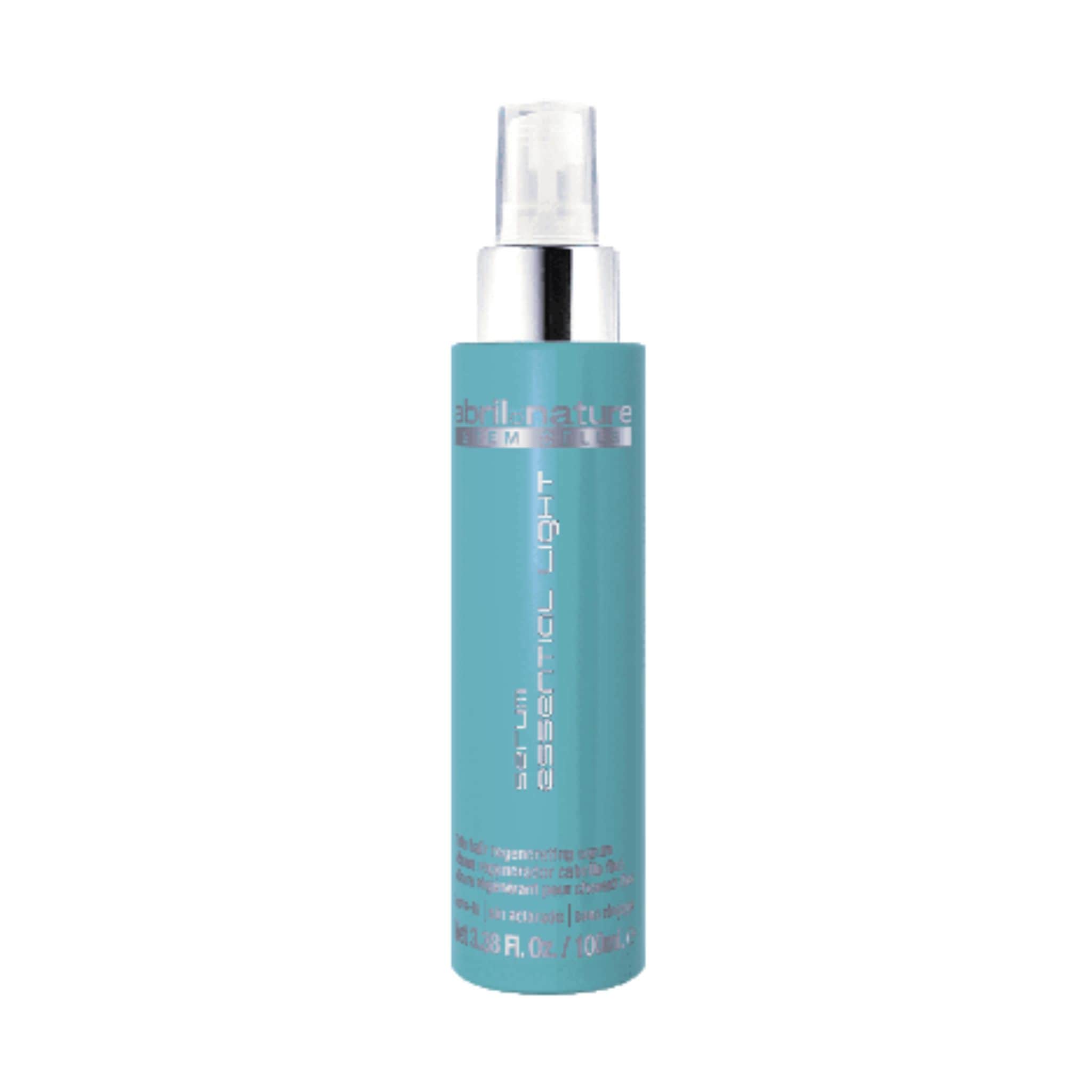 serum vegan regeneradora cabello fino serum essential light abril et nature 100 ml