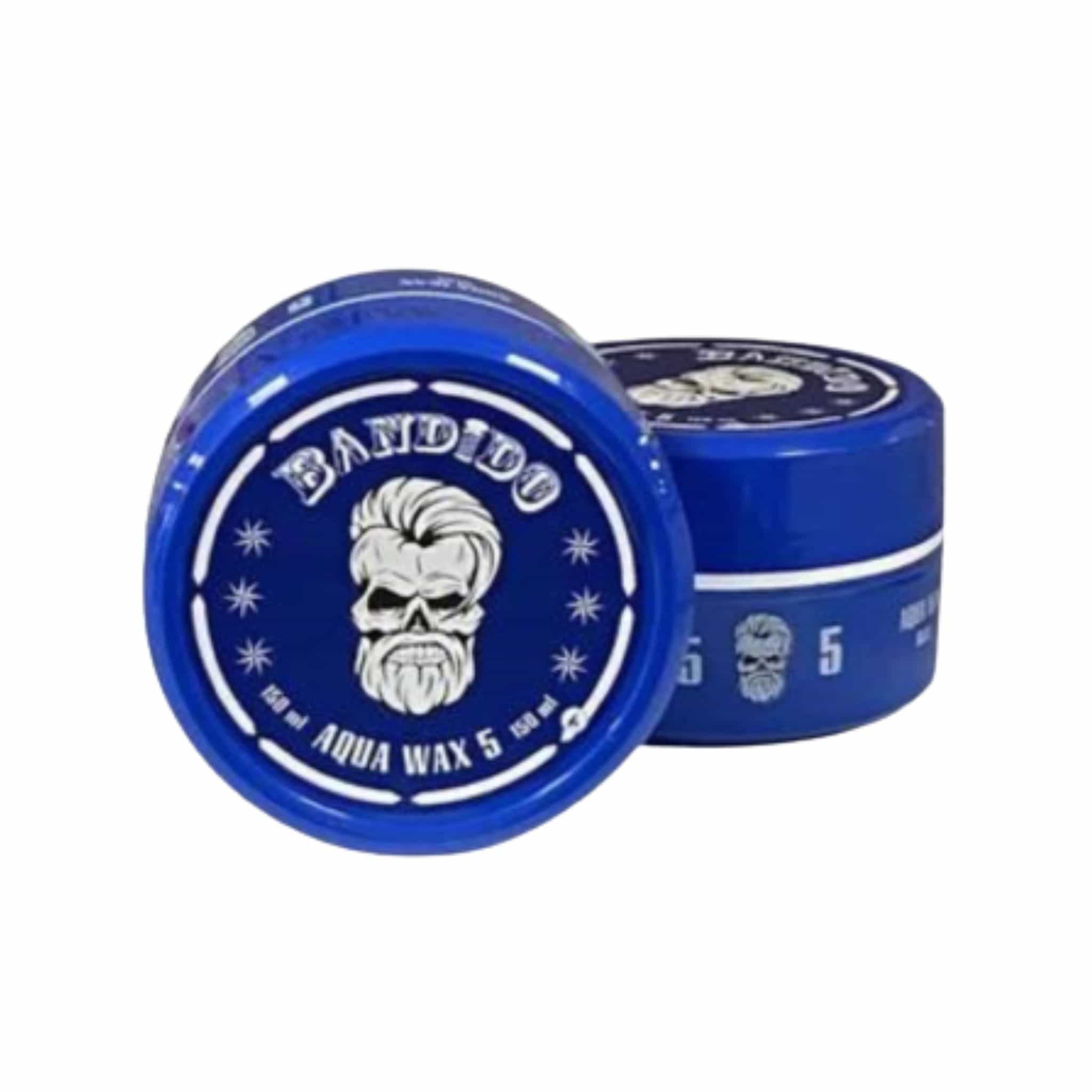 bandido maximum hold aqua gel wax blue 5 oz