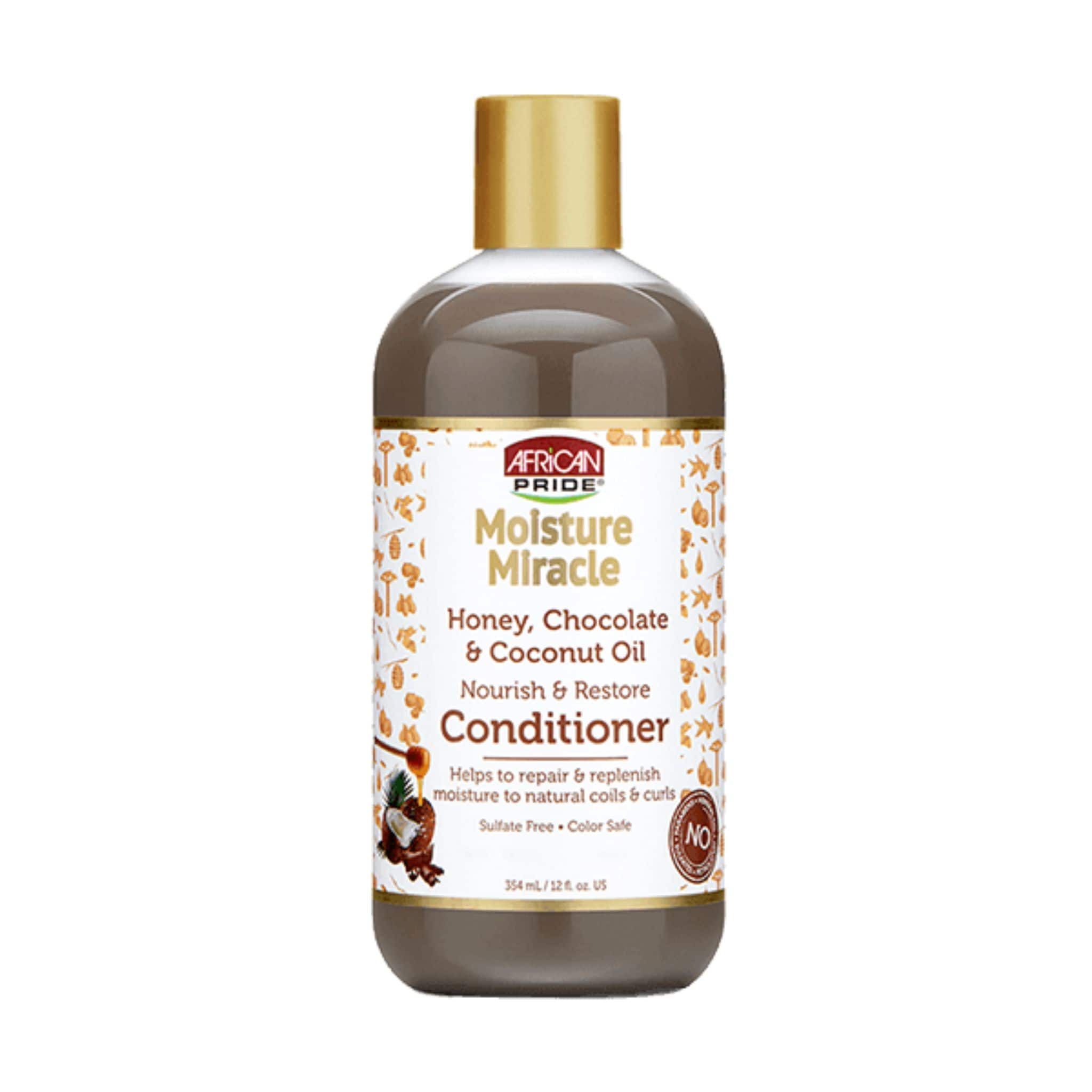 acondiciondor mositure mircle honey chocolate coconut oil nourish restore conditioner 12 oz