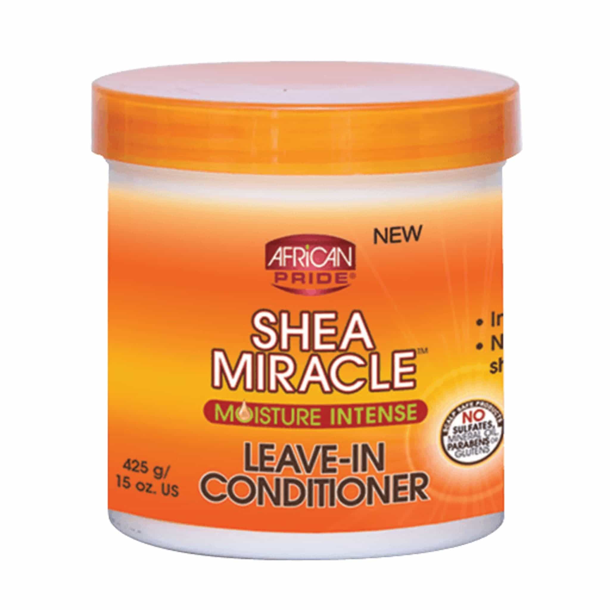 crema peinadora shea butter mircle leave in cream africa pride 425g