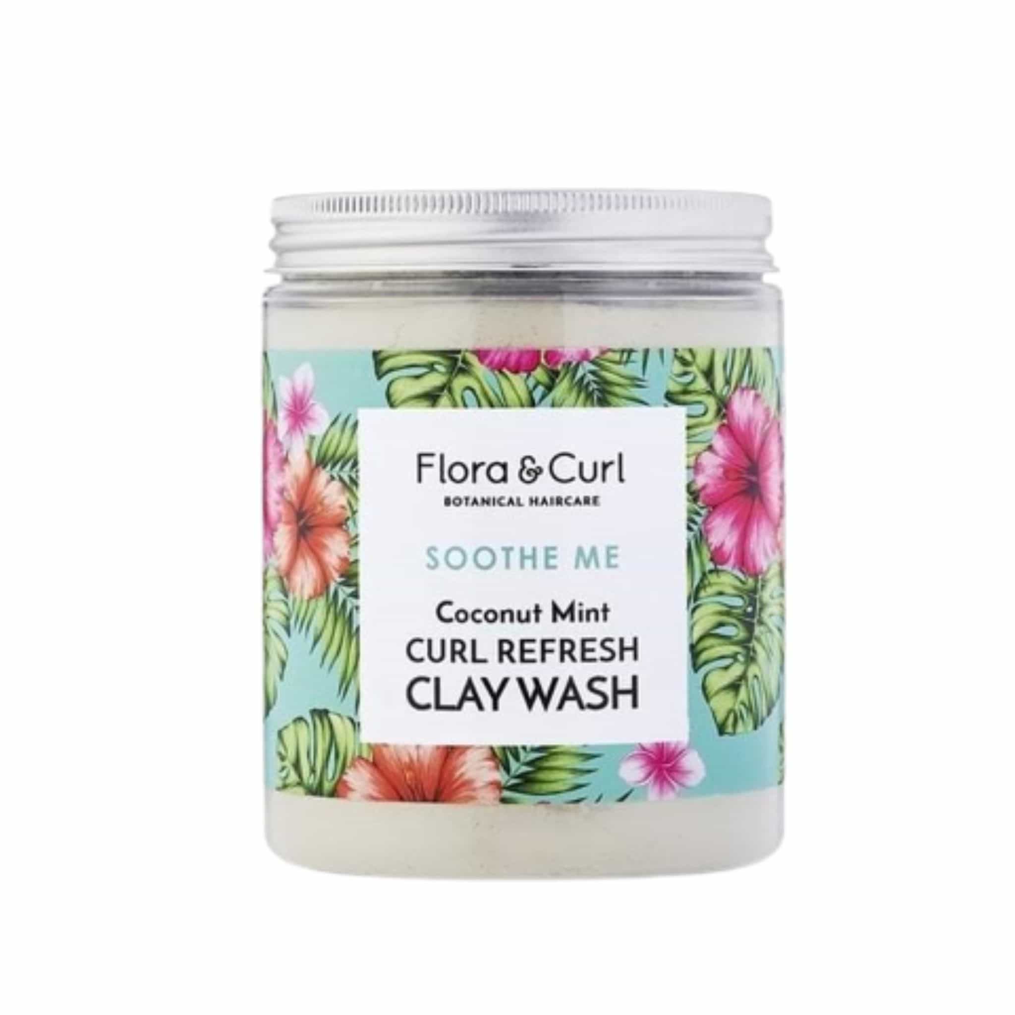 arcilla clarificante curl refresh clay wash flora and curl 260gr