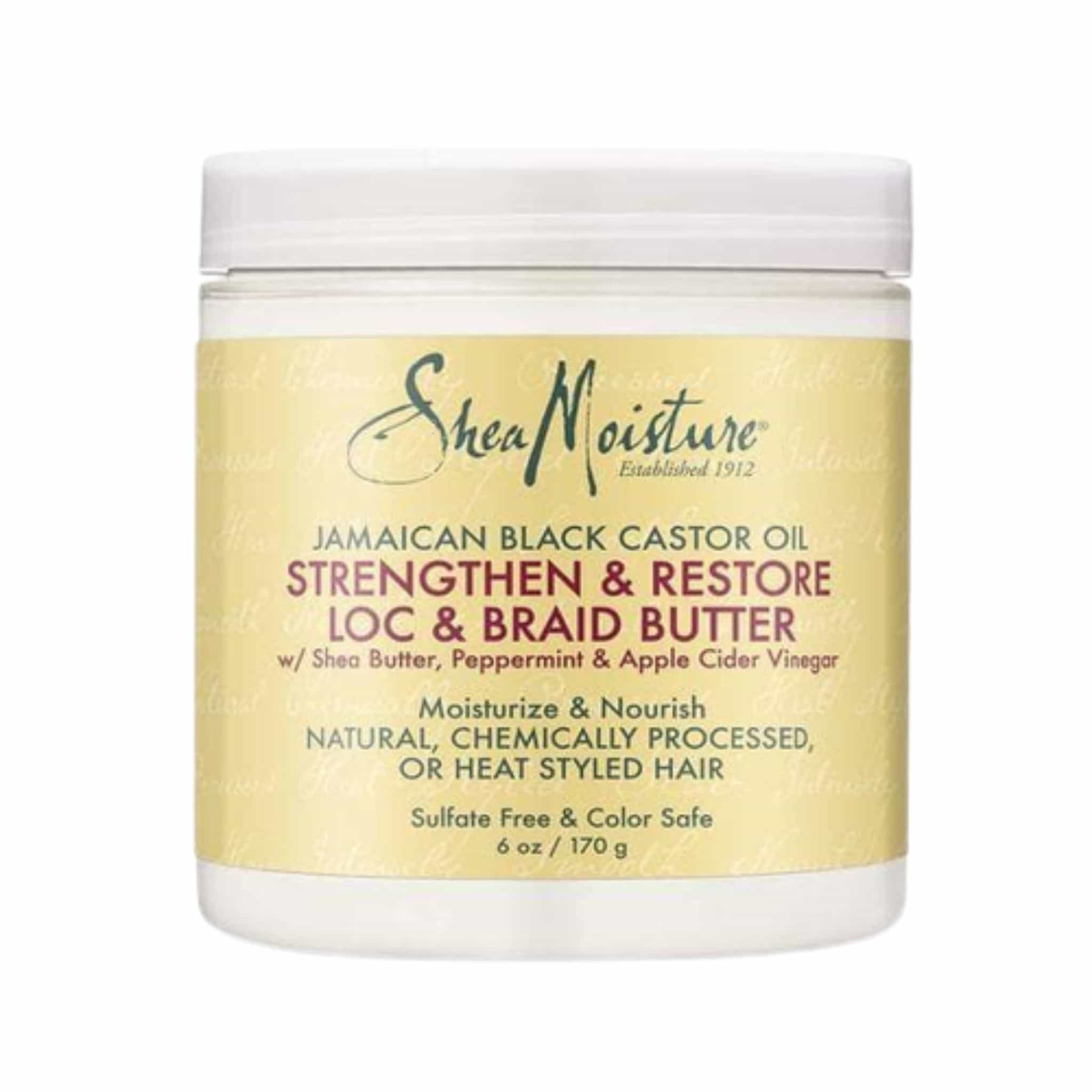 jamaican black castor oil strengthen restore moisture twist and loc butter 6oz