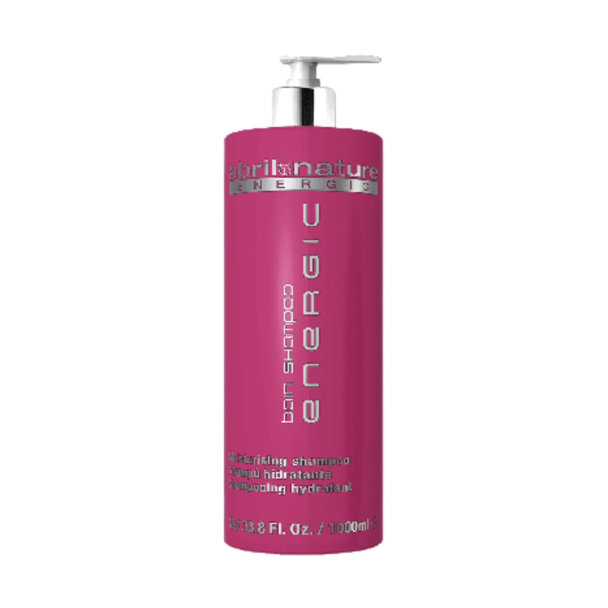champu hidratante bain shampoo energic abril et nature 1000 ml