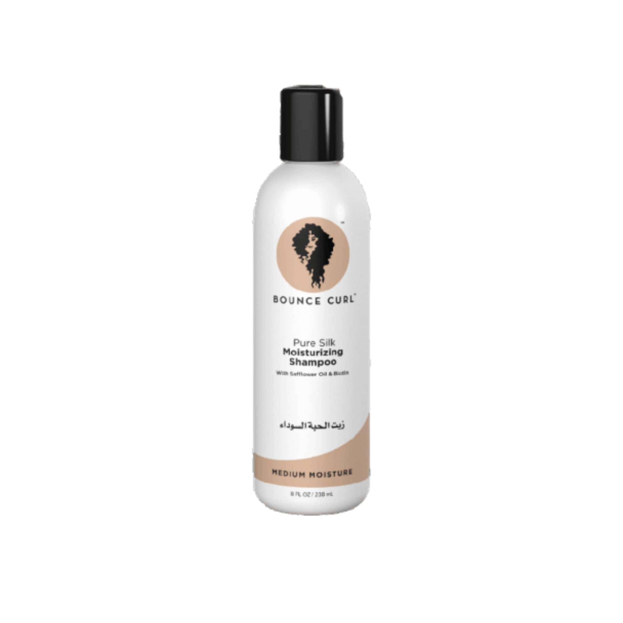 bounce curl pure silk moisturizing shampoo 238ml