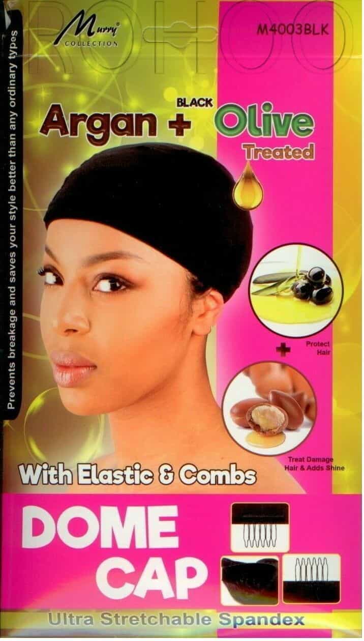 gorro spandex dome cap argan olive m4003blk murray collection
