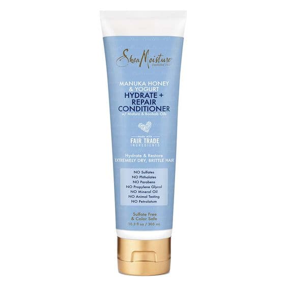 acondicionador con aclarado hydrate repair conditioner manuka honey yogurt shea moisture 305ml