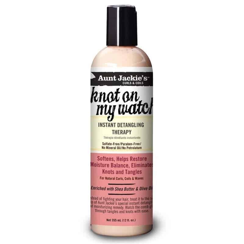 knot on my watch instant detangling therapy aunt jackies 12 oz