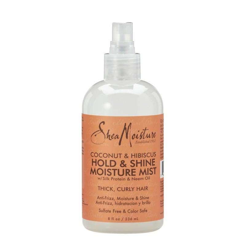 coconut hibiscus hold shine moisture mist shea mositure 8oz