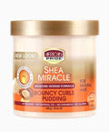 African Pride Shea Miracle Bouncy Curls Pudding 425 g