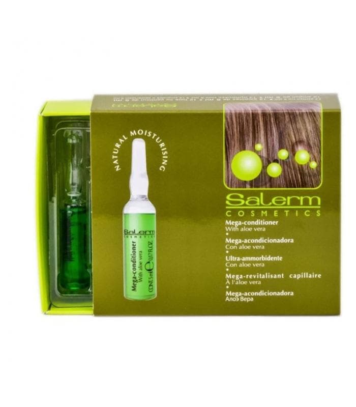 ampollas mega acondicionadora hidratacion salerm 12 x 4 ml
