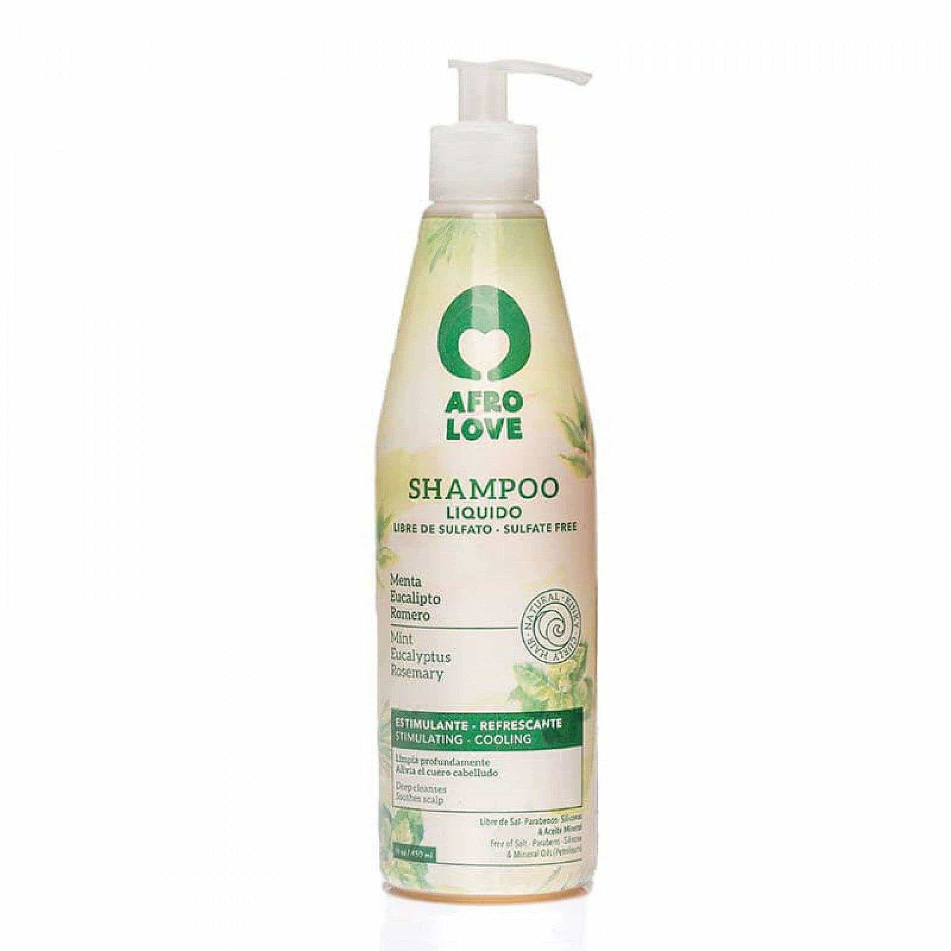 champu liquido deep cleanses scalp afro love 290ml